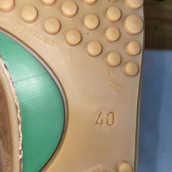 Tre Danari Positano Women’s Casual Shoes Sz  40 U.S. 9 M Brown Leather Going Out - Picture 3 of 12